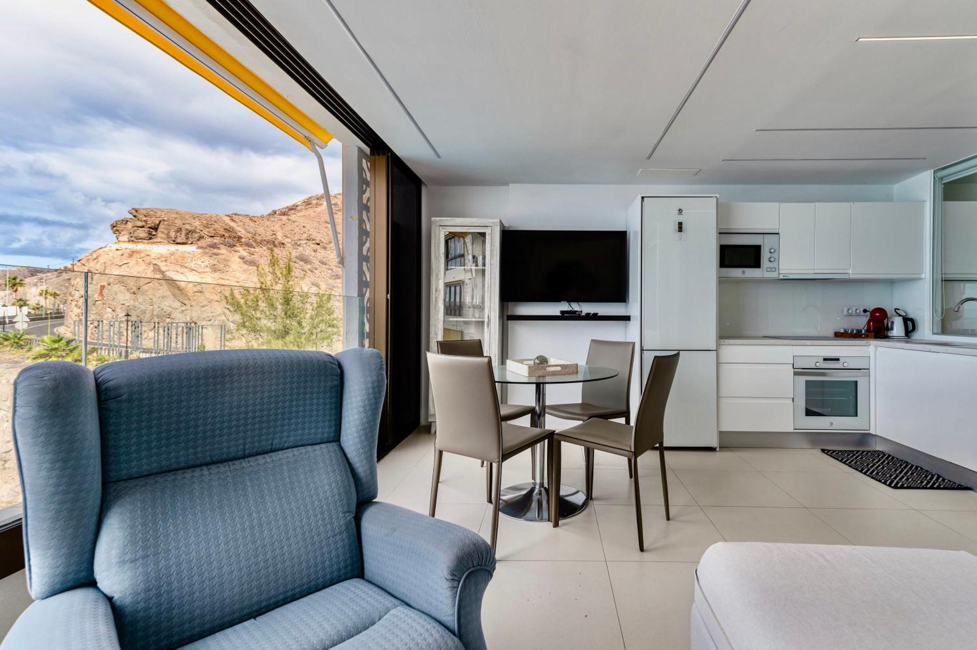 Ferienwohnung Brand New - Ocean Views - Sunset Facing Patalavaca Exterior foto